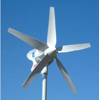 werking windturbine